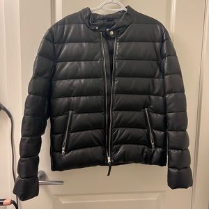 Mackage mens leather jacket